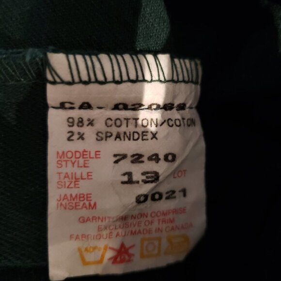 VINTAGETOPAZ Originals Ladies Women's Denim Spandex Leggings Pants Size 13 w/Be… - Picture 9 of 11